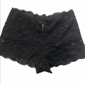 Intimately Free People Women’s Black Lace Underwea